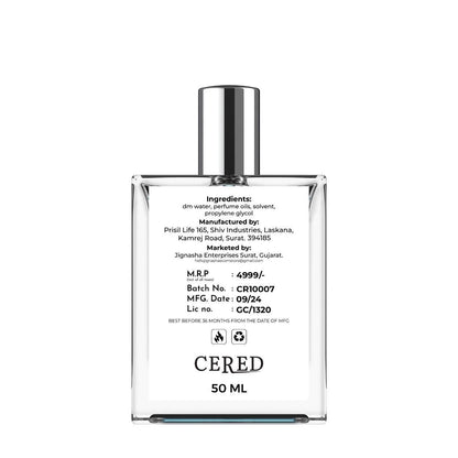 CERED Aventus Perfume 50ML